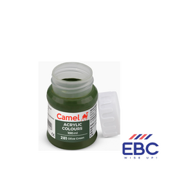 CAMEL ACRYLIC COLOUR MULTI-SURFACE - 281 OLIVE GREEN 100ML